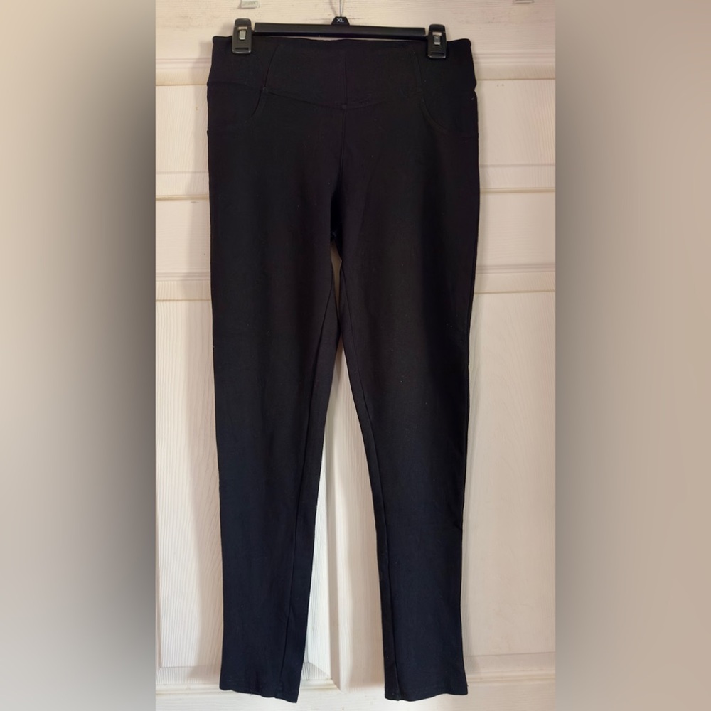 EUC American Rag High-Waist Classic Black‎ Leggings Size M